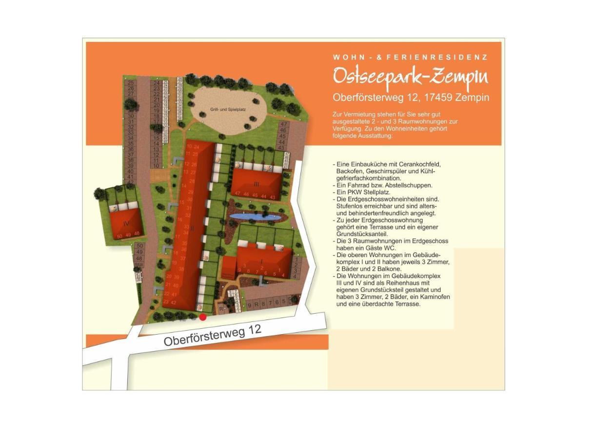 Zempin Ostseepark WE 08 **Insel Usedom**150m zum Strand** Exterior foto